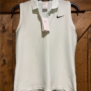 New Nike Sleeveless Golf Polo Shirt